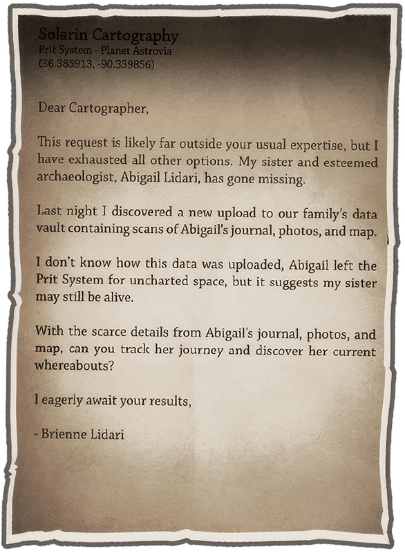 Locator story artwork